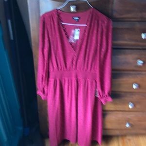 Red dress size Large